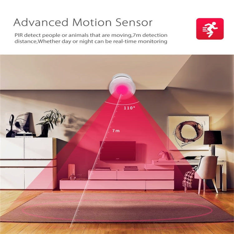 NEO NAS-PD02W Wireless WiFi PIR Detector Motion Sensor, with Magnet Bracket & Support Android / IOS systems & Ultra-bright Red LED NEO NAS-PD02W Wireless WiFi PIR Detector Motion Sensor, with Magnet Bracket & Support Android / IOS systems & Ultra-bright Red LED